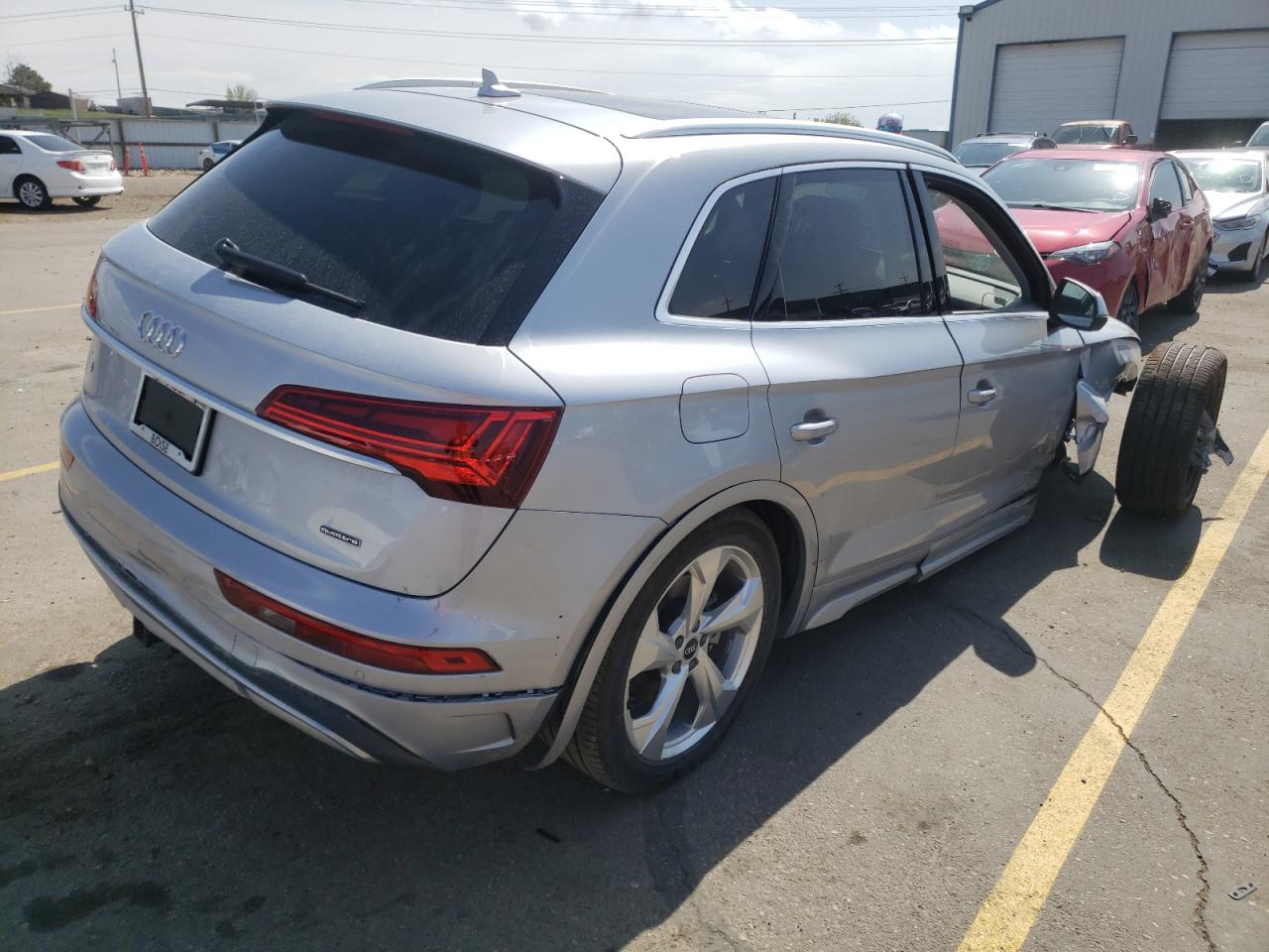 Photo 4 from auction – 2021 AUDI Q5 PREMIUM with VIN WA1BAAFY3M2053661