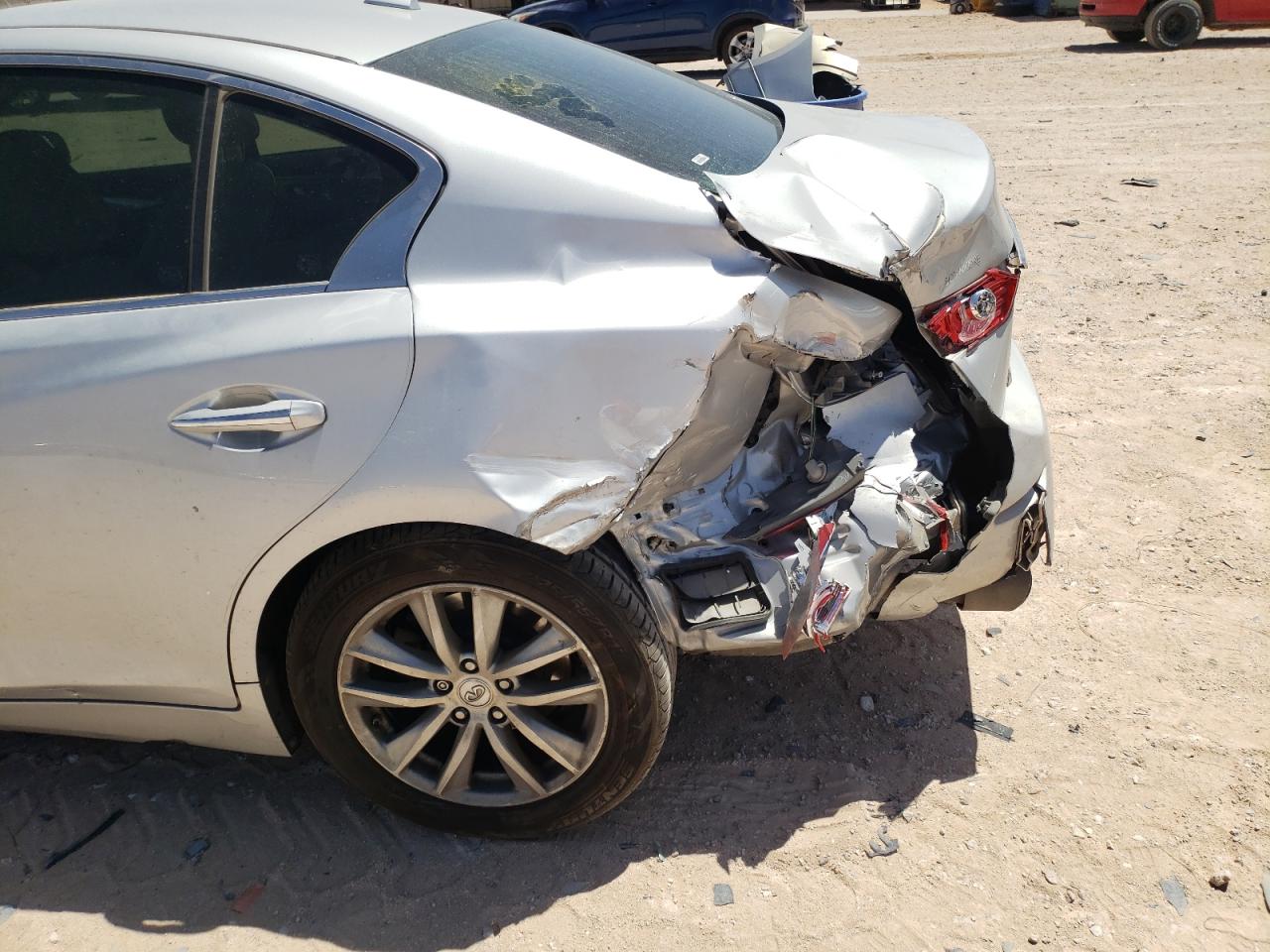 Photo 9 from auction – 2015 INFINITI Q50 BASE with VIN JN1BV7AP4FM351643