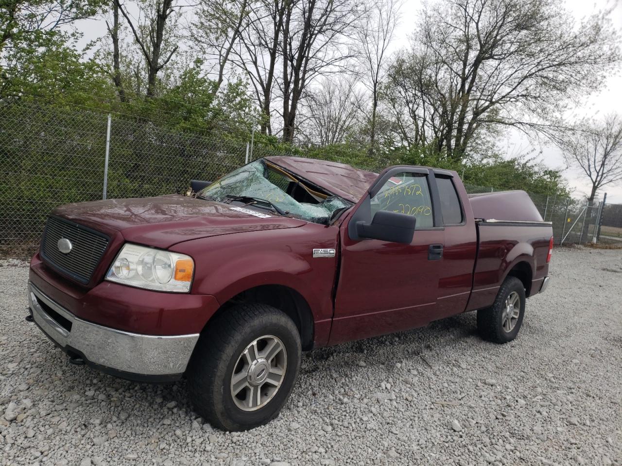 Photo 2 from auction – 2006 FORD F150 with VIN 1FTRX14W76NA87169