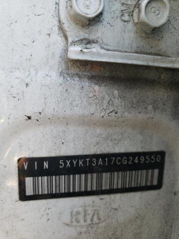 Photo 10 from auction – 2012 KIA SORENTO BA with VIN 5XYKT3A17CG249550