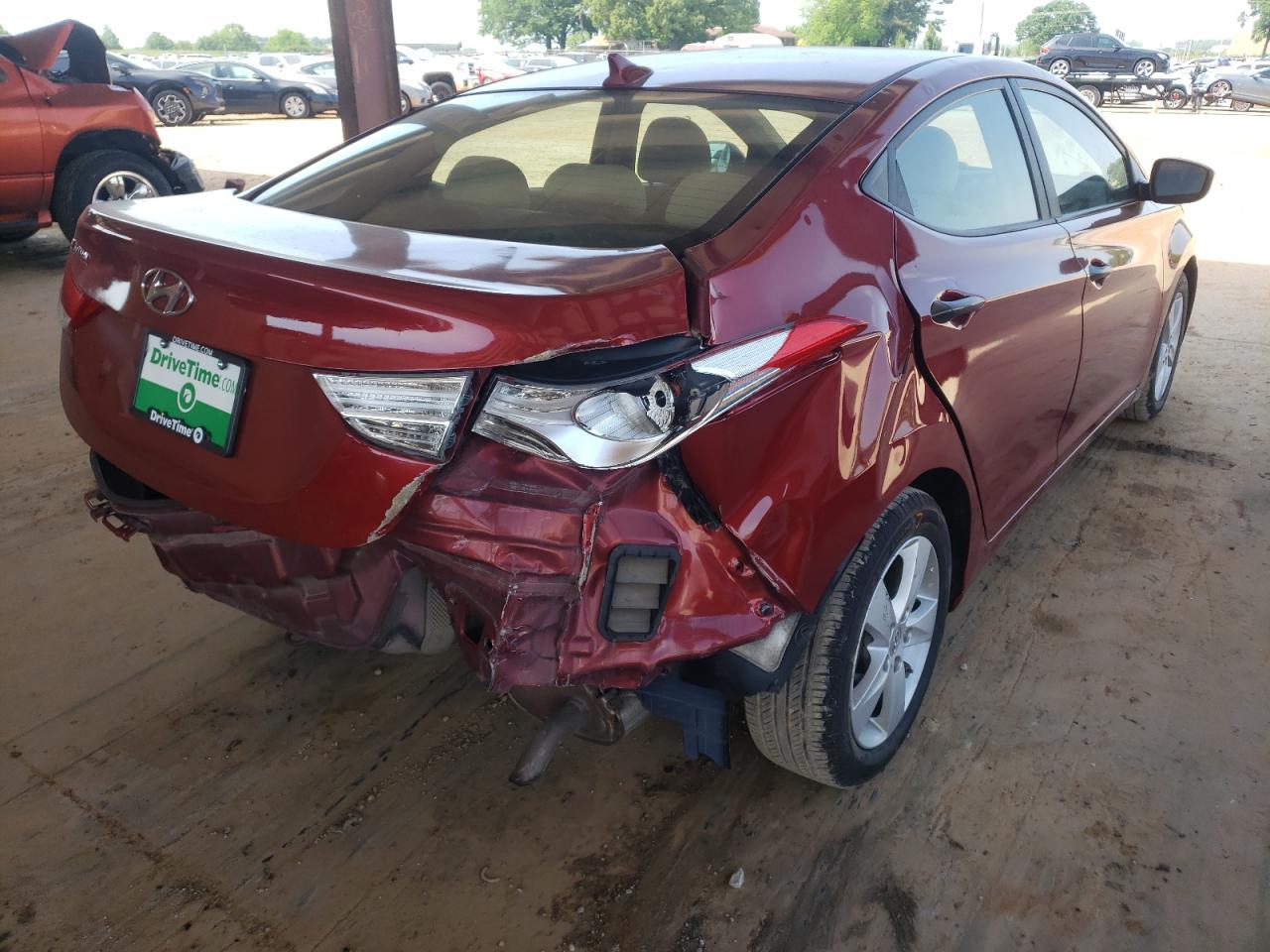 Photo 4 from auction – 2013 HYUNDAI ELANTRA with VIN 5NPDH4AE0DH378646