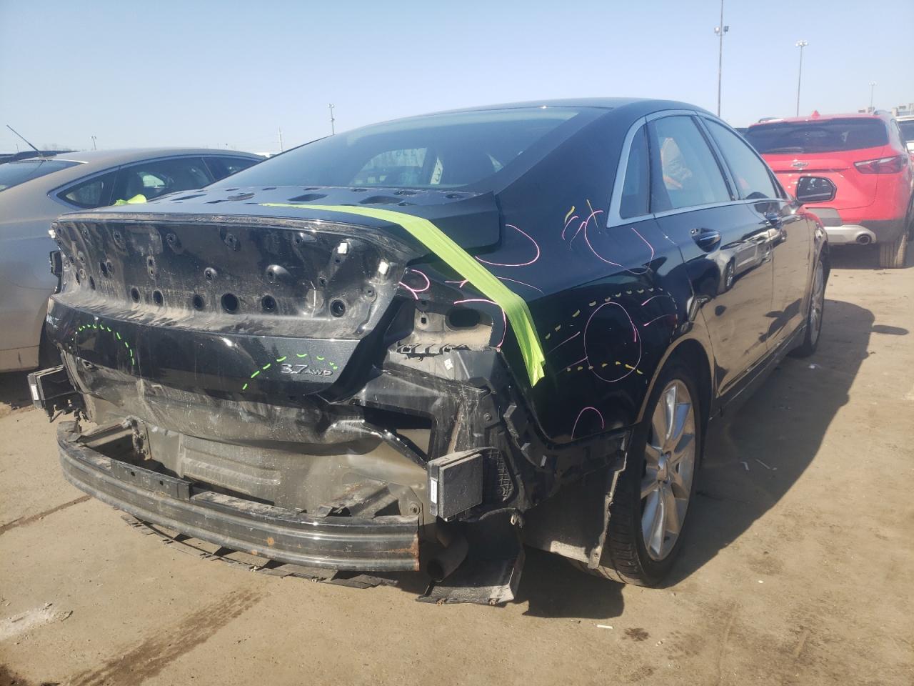 Photo 4 from auction – 2013 LINCOLN MKZ with VIN 3LN6L2JK5DR814417