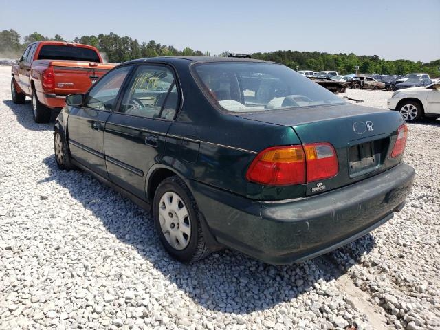 Photo 3 from auction – 2000 HONDA CIVIC BASE with VIN 2HGEJ6618YH578541