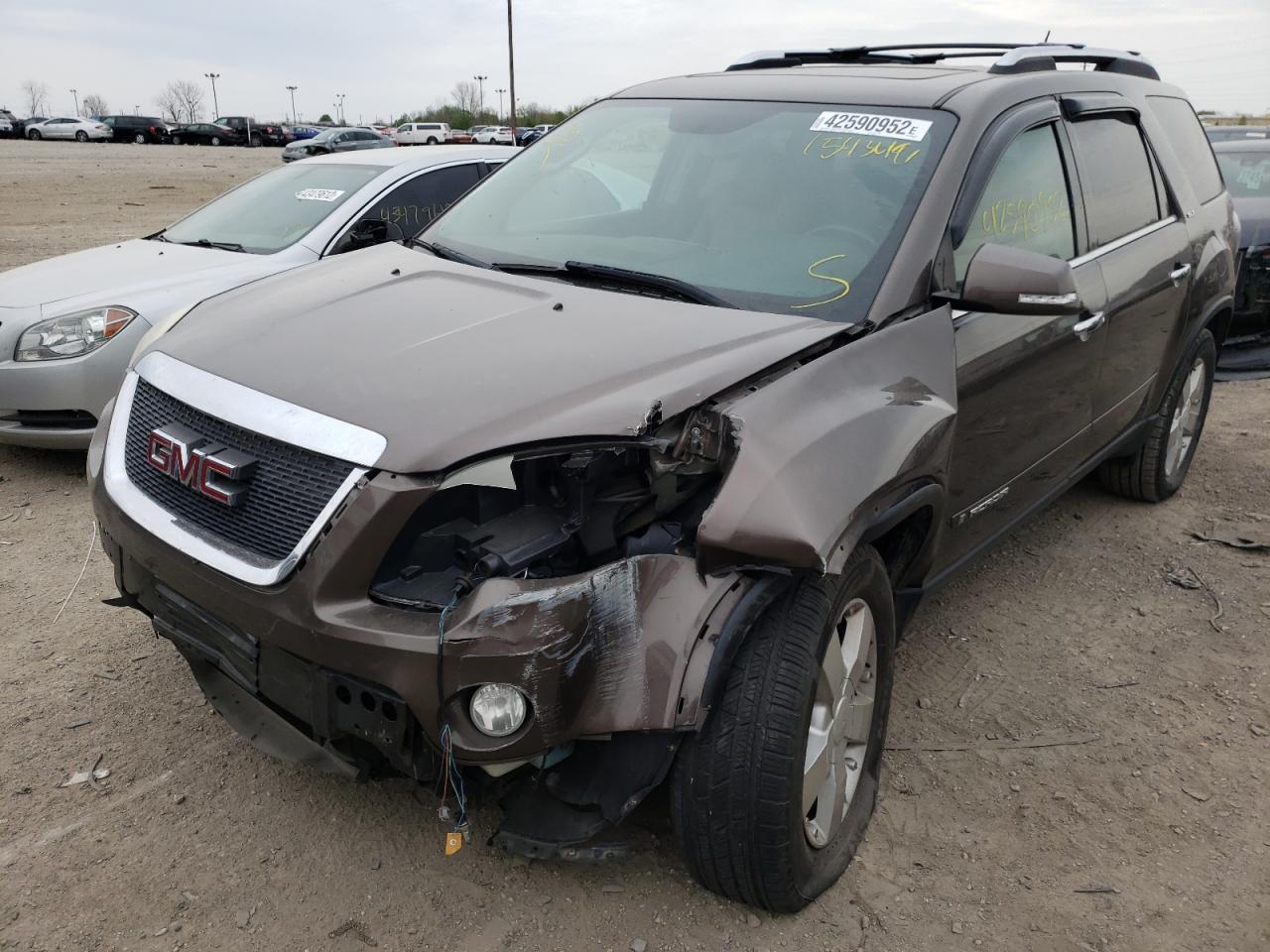 Photo 2 from auction – 2007 GMC ACADIA SLT with VIN 1GKER33707J154349