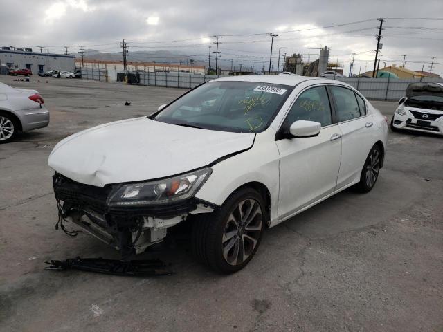 Photo 2 from auction – 2014 HONDA ACCORD SPO with VIN 1HGCR2F57EA062533