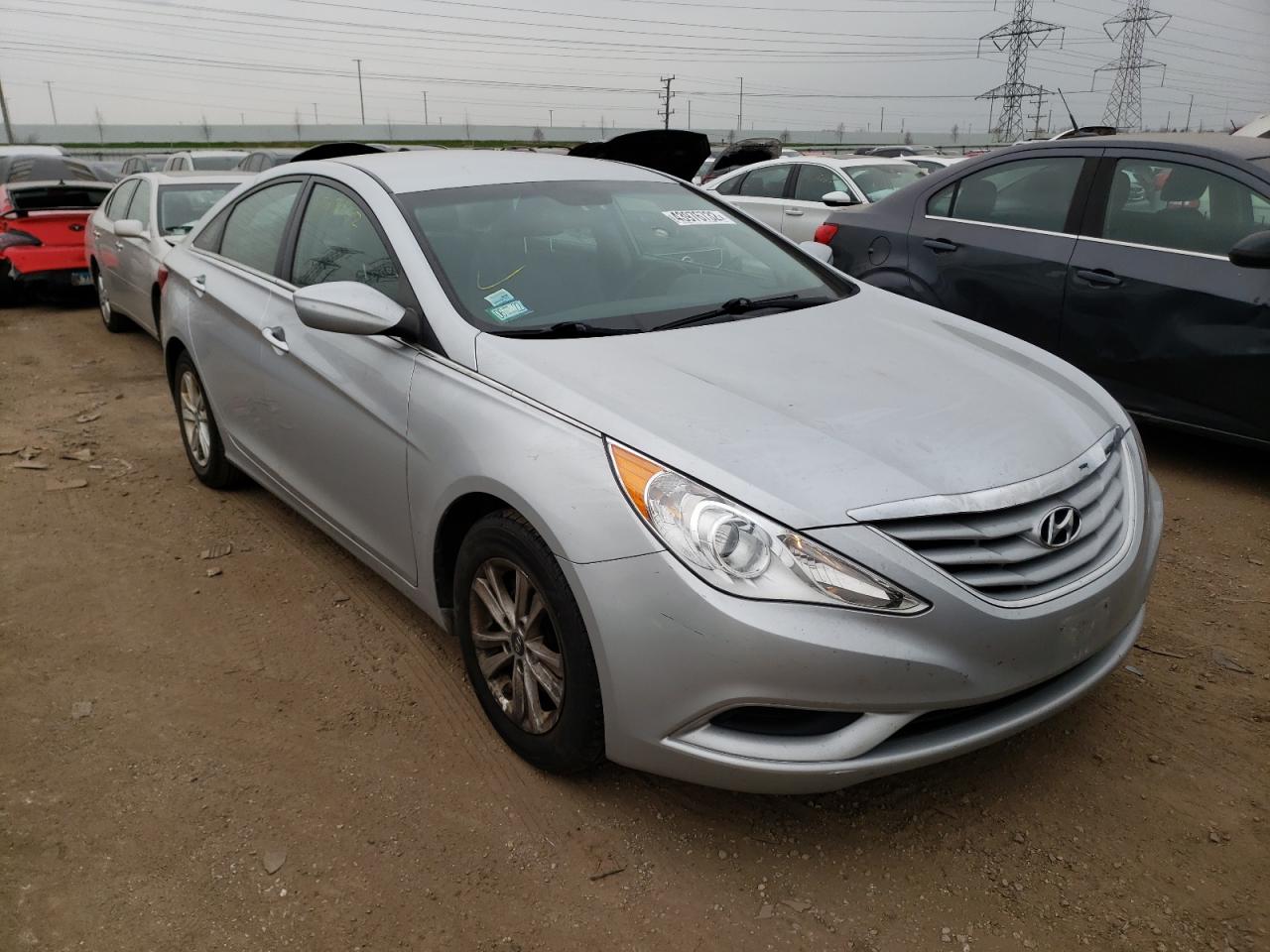 HYUNDAI SONATA GLS 2013 with VIN 5NPEB4AC8DH810789 - Photo from auction