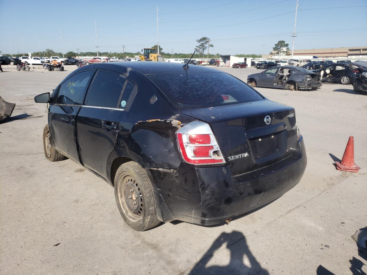 Photo 3 from auction – 2008 NISSAN SENTRA with VIN 3N1AB61E38L623478