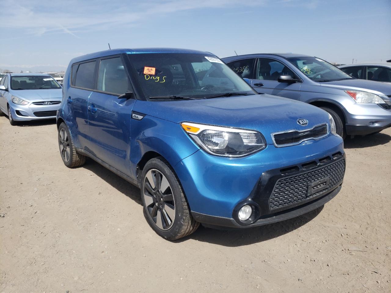 KIA SOUL + 2016 with VIN KNDJP3A59G7301542 - Photo from auction