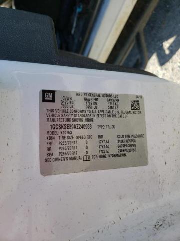 Photo 10 from auction – 2010 CHEVROLET SILVERADO with VIN 1GCSKSE39AZ240968