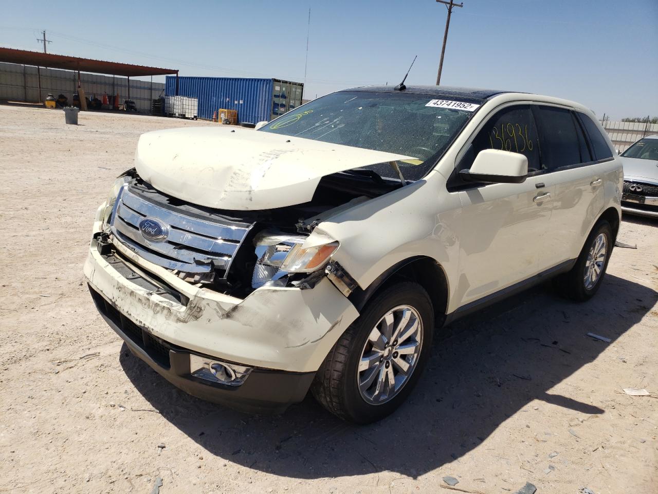 Photo 2 from auction – 2007 FORD EDGE SEL P with VIN 2FMDK39C07BB50043