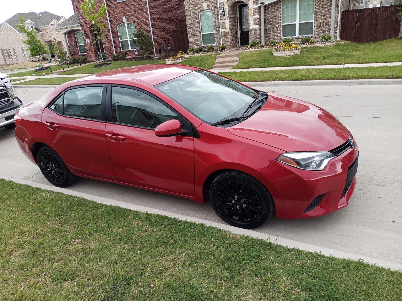 TOYOTA COROLLA L 2014 with VIN 5YFBURHE8EP146760 - Photo from auction