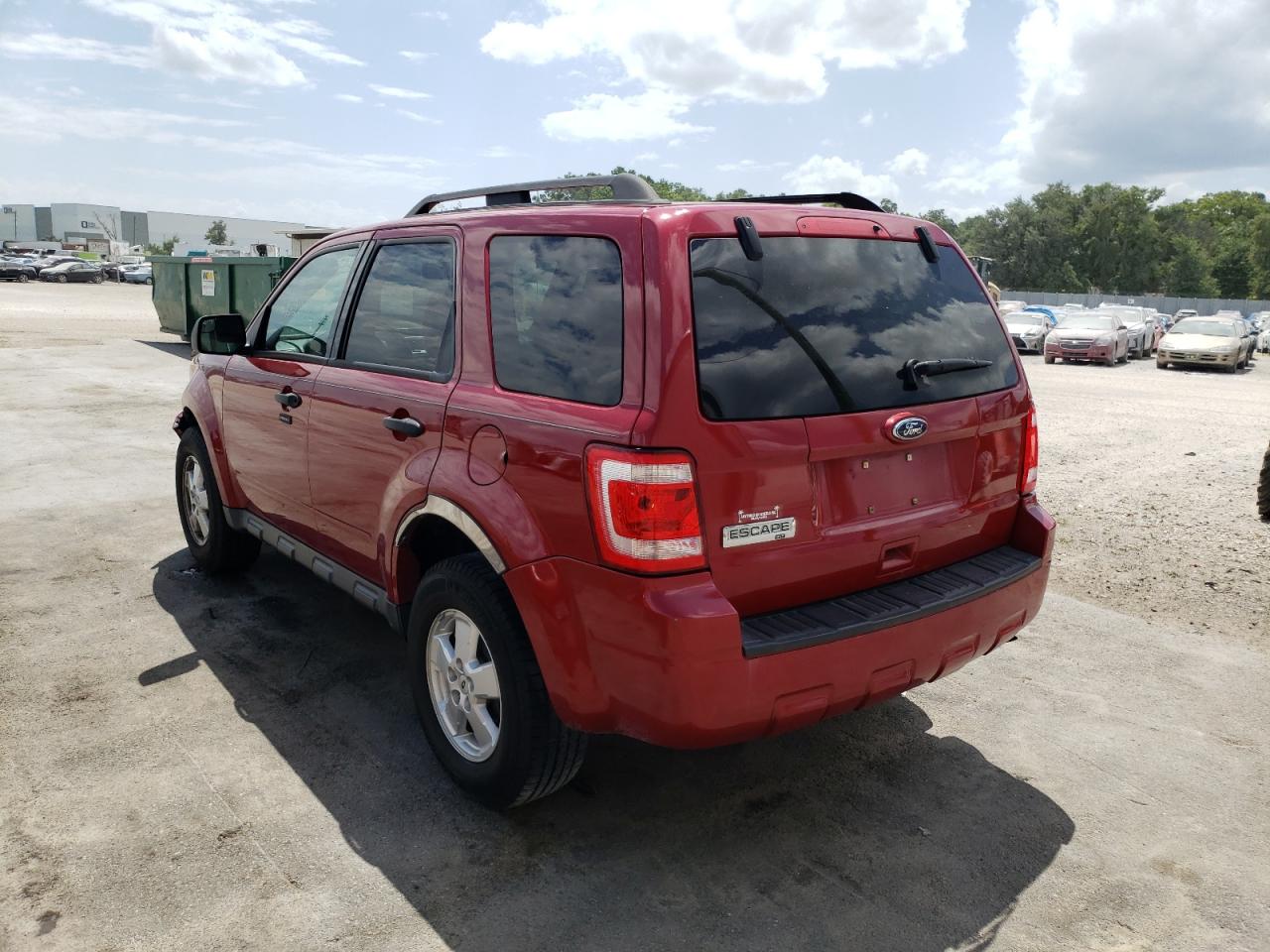 Photo 3 from auction – 2010 FORD ESCAPE XLT with VIN 1FMCU0D71AKA35608