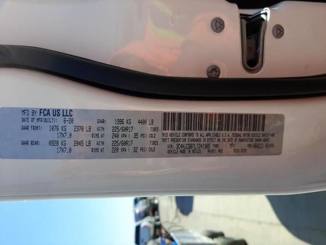 Photo 10 from auction – 2020 JEEP COMPASS LA with VIN 3C4NJCBB7LT241905