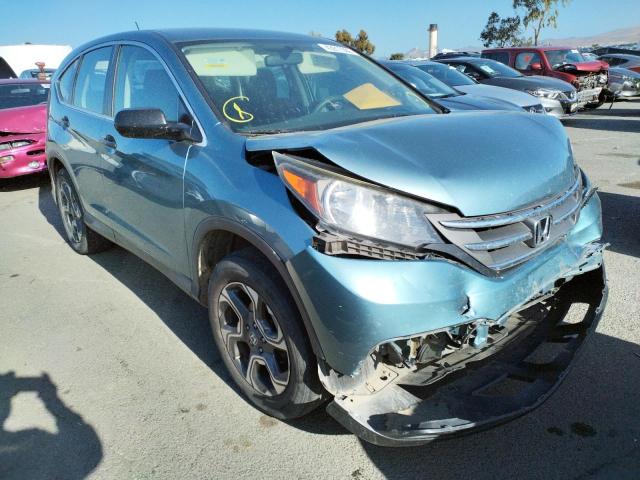 HONDA CR-V LX 2014 with VIN 2HKRM4H30EH672264 - Photo from auction