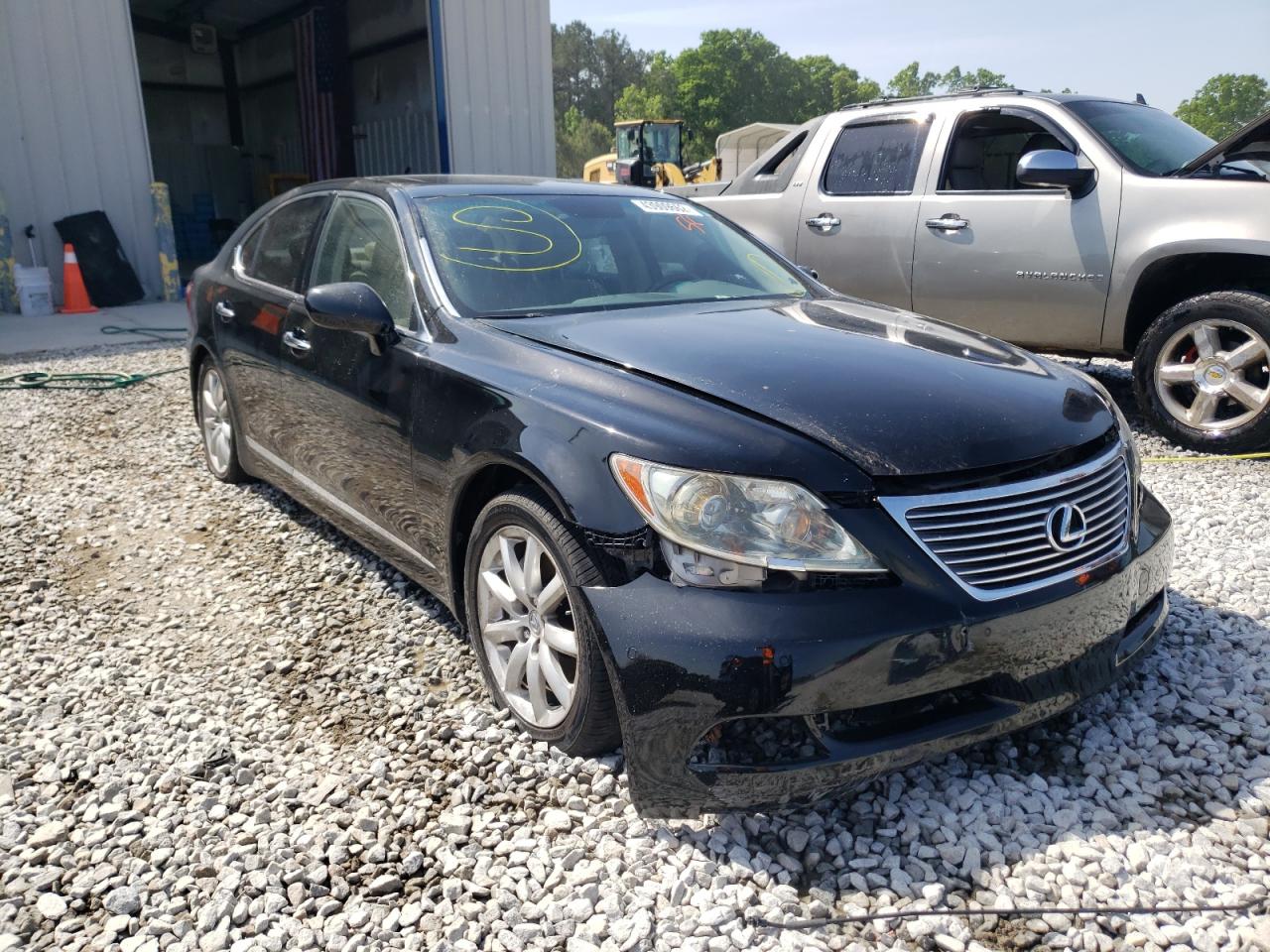 LEXUS LS 460 2007 with VIN JTHBL46F575037155 - Photo from auction