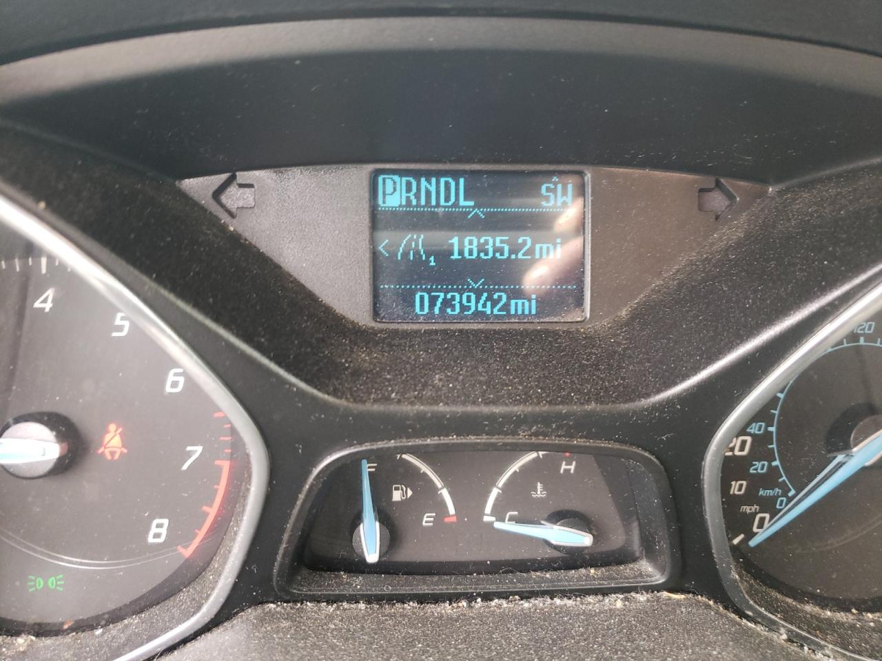 Photo 8 from auction – 2012 FORD FOCUS SE with VIN 1FAHP3K26CL148158