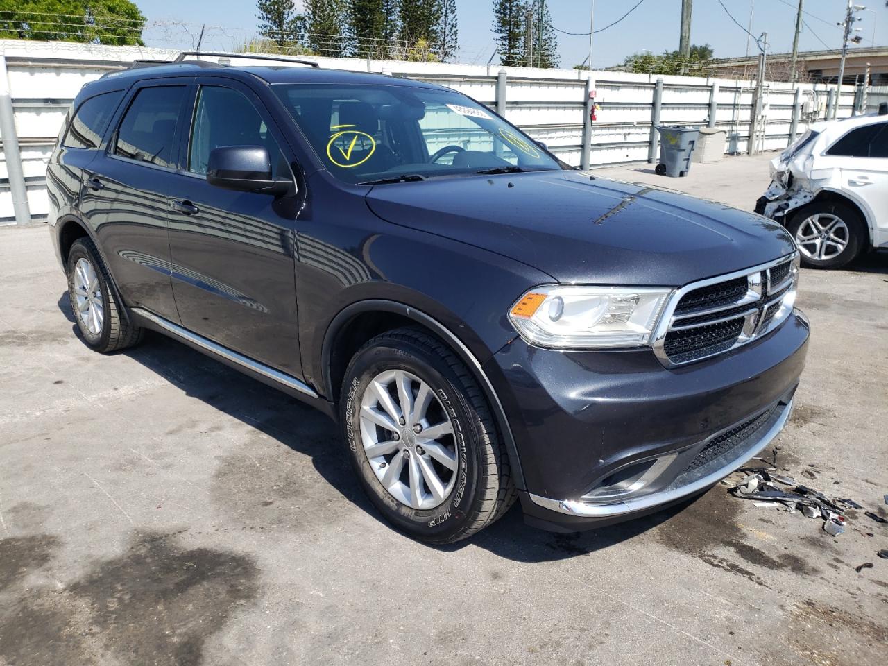 DODGE DURANGO SX 2015 with VIN 1C4RDHAG2FC863752 - Photo from auction