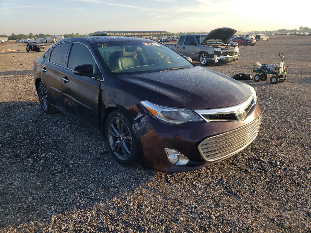 TOYOTA AVALON BAS 2014 with VIN 4T1BK1EB3EU102181 - Photo from auction