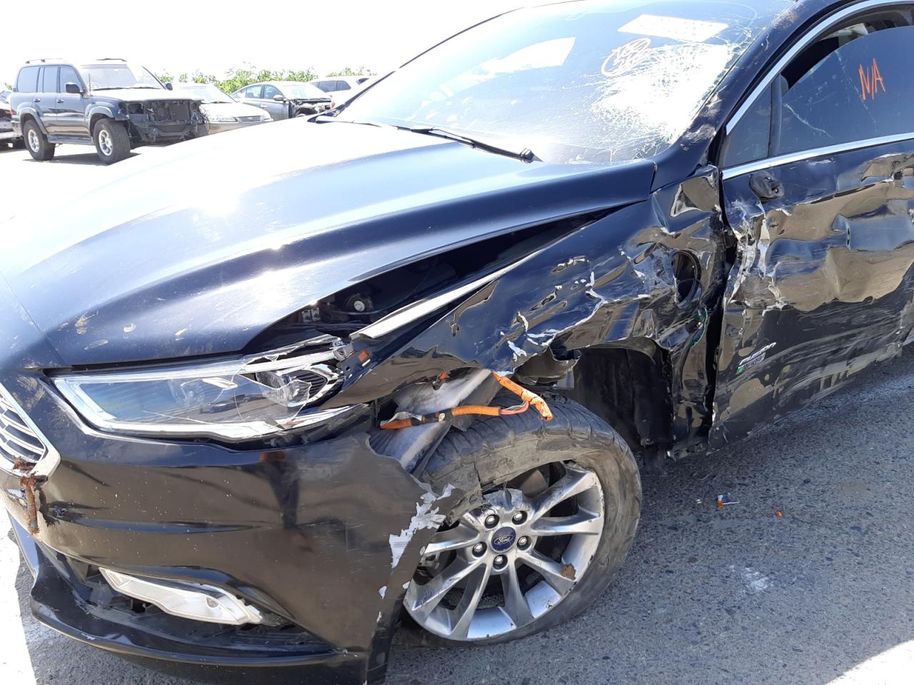 Photo 9 from auction – 2017 FORD FUSION SE with VIN 3FA6P0PU3HR367877