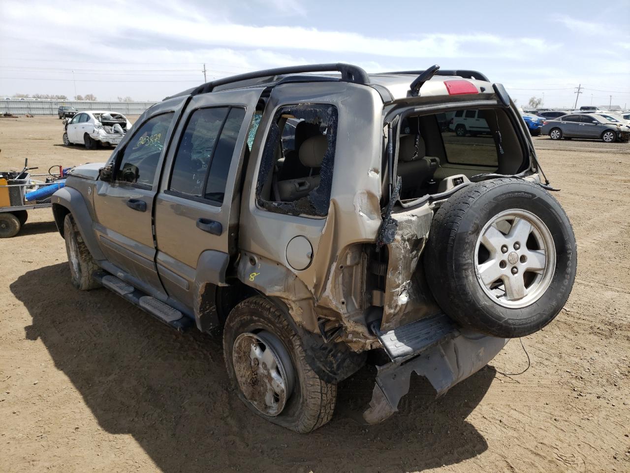 Photo 3 from auction – 2007 JEEP LIBERTY SP with VIN 1J4GL48K87W672327