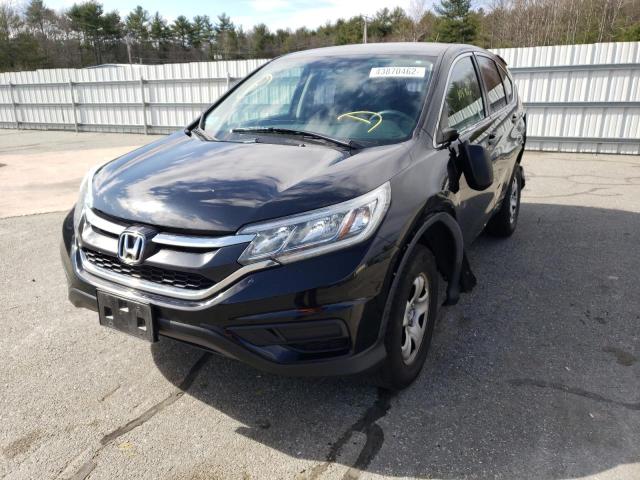 Photo 2 from auction – 2016 HONDA CR-V LX with VIN 5J6RM4H31GL114786
