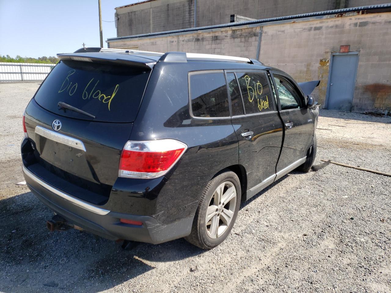Photo 4 from auction – 2012 TOYOTA HIGHLANDER with VIN 5TDYK3EH6CS060153