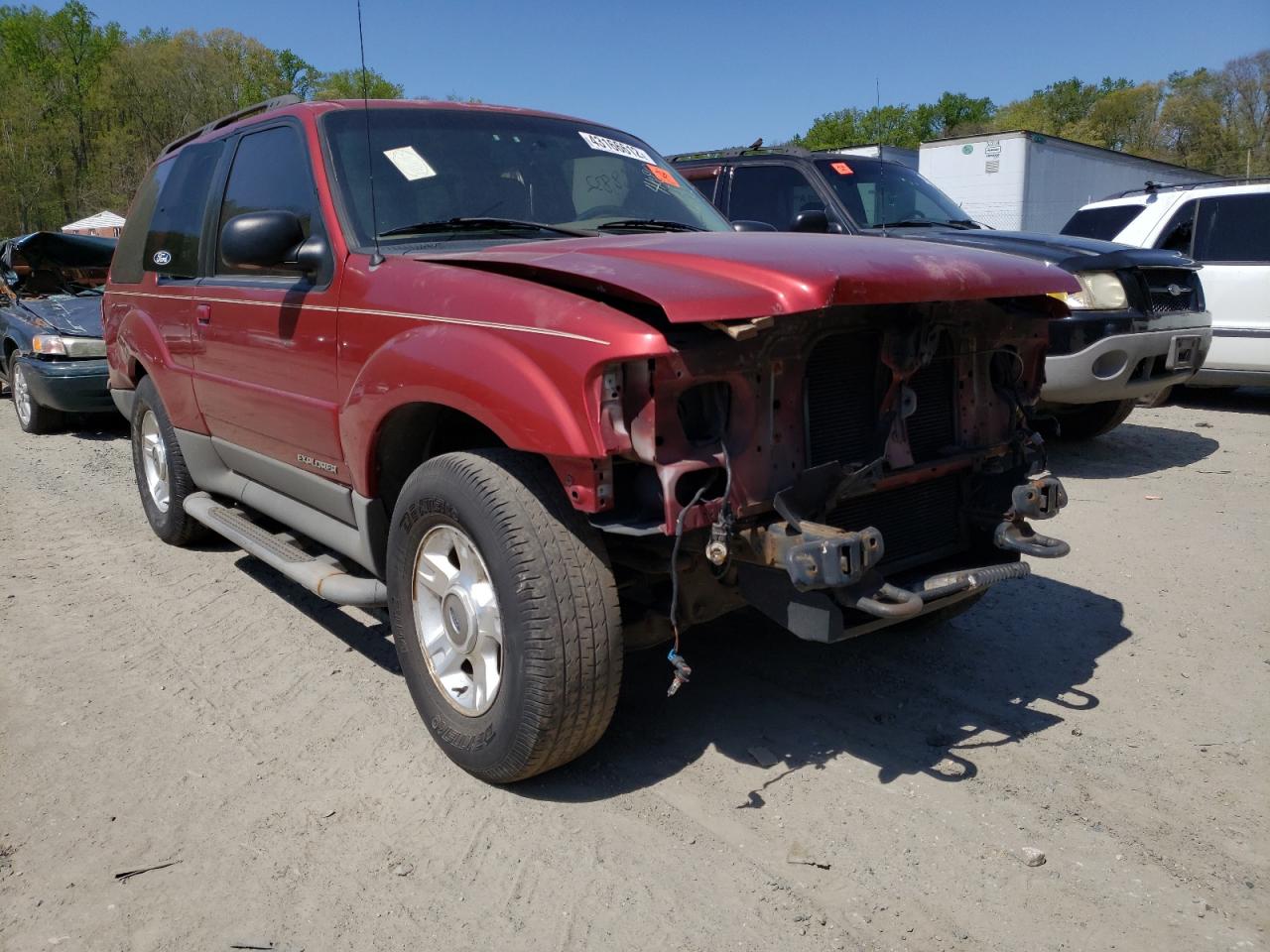 FORD EXPLORER S 2001 with VIN 1FMYU70E11UB35540 - Photo from auction