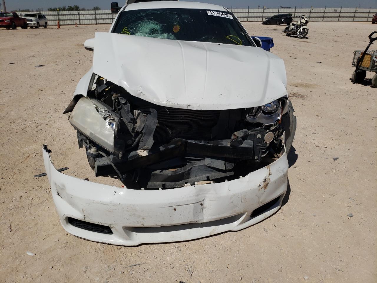 Photo 9 from auction – 2012 DODGE AVENGER SX with VIN 1C3CDZCB0CN133453