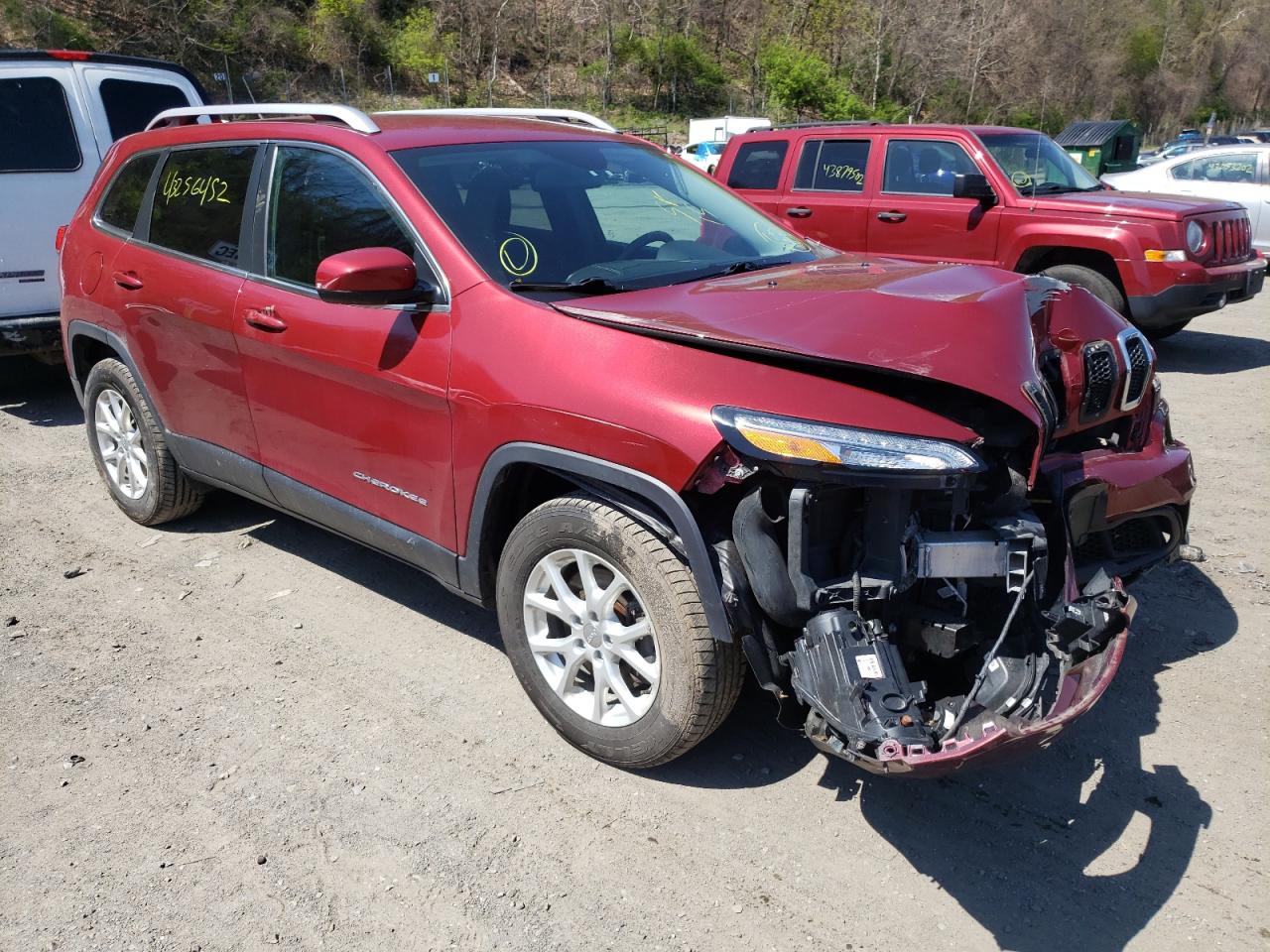 JEEP CHEROKEE L 2015 with VIN 1C4PJMCS2FW726027 - Photo from auction