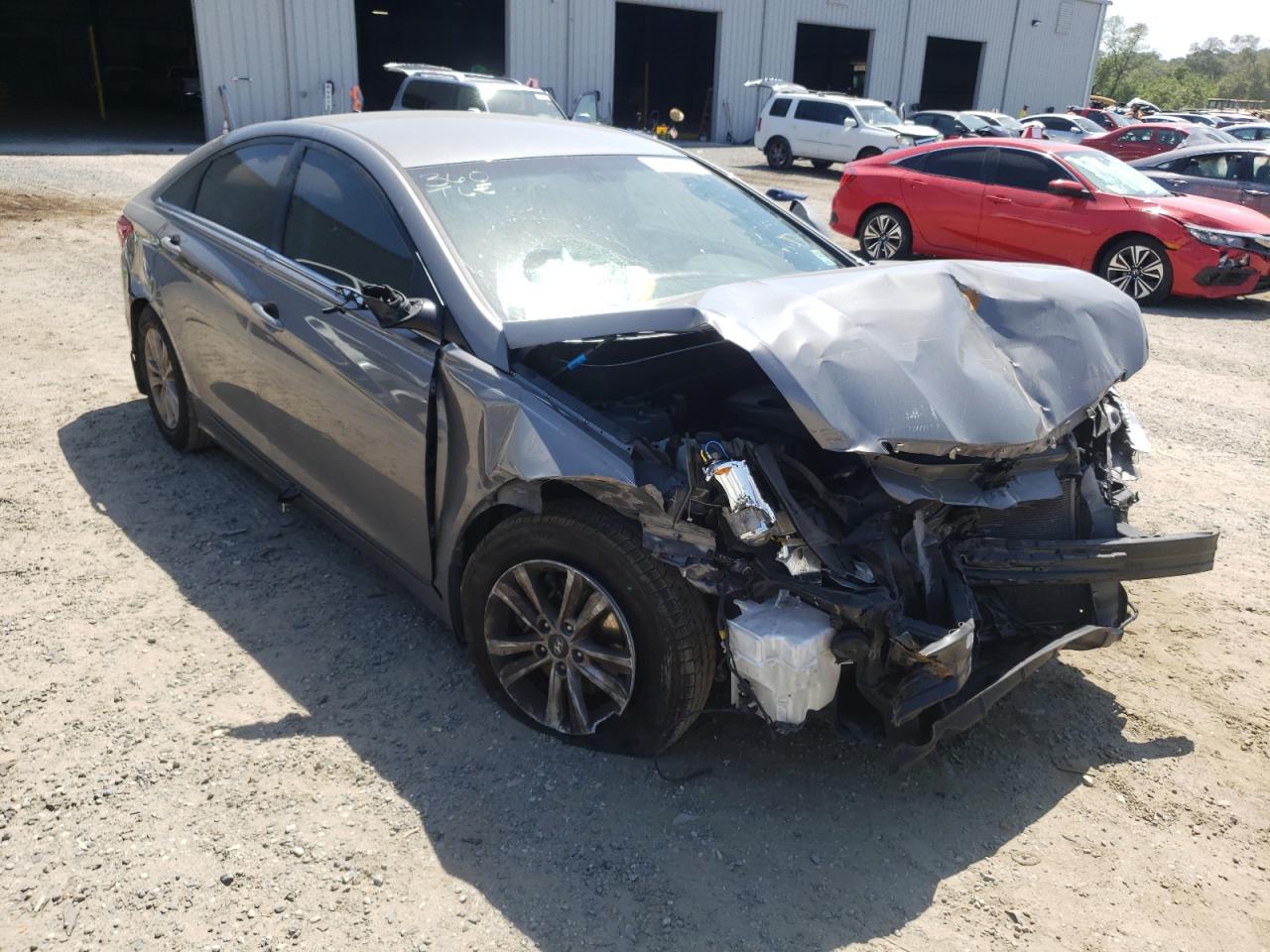 HYUNDAI SONATA GLS 2012 with VIN 5NPEB4AC1CH484896 - Photo from auction