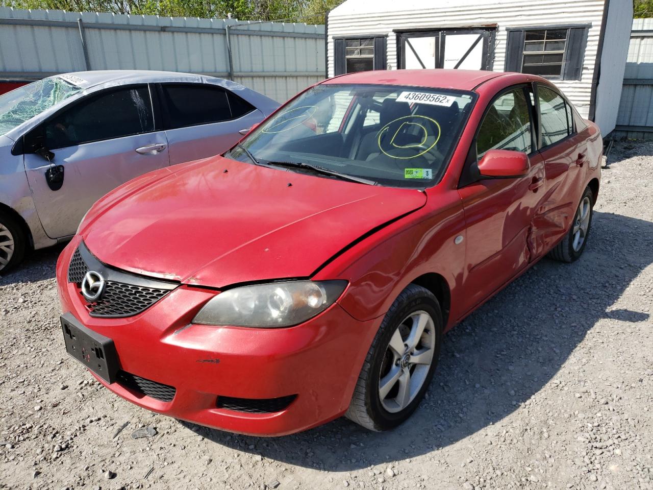 Photo 2 from auction – 2006 MAZDA 3 I with VIN JM1BK12F361414886