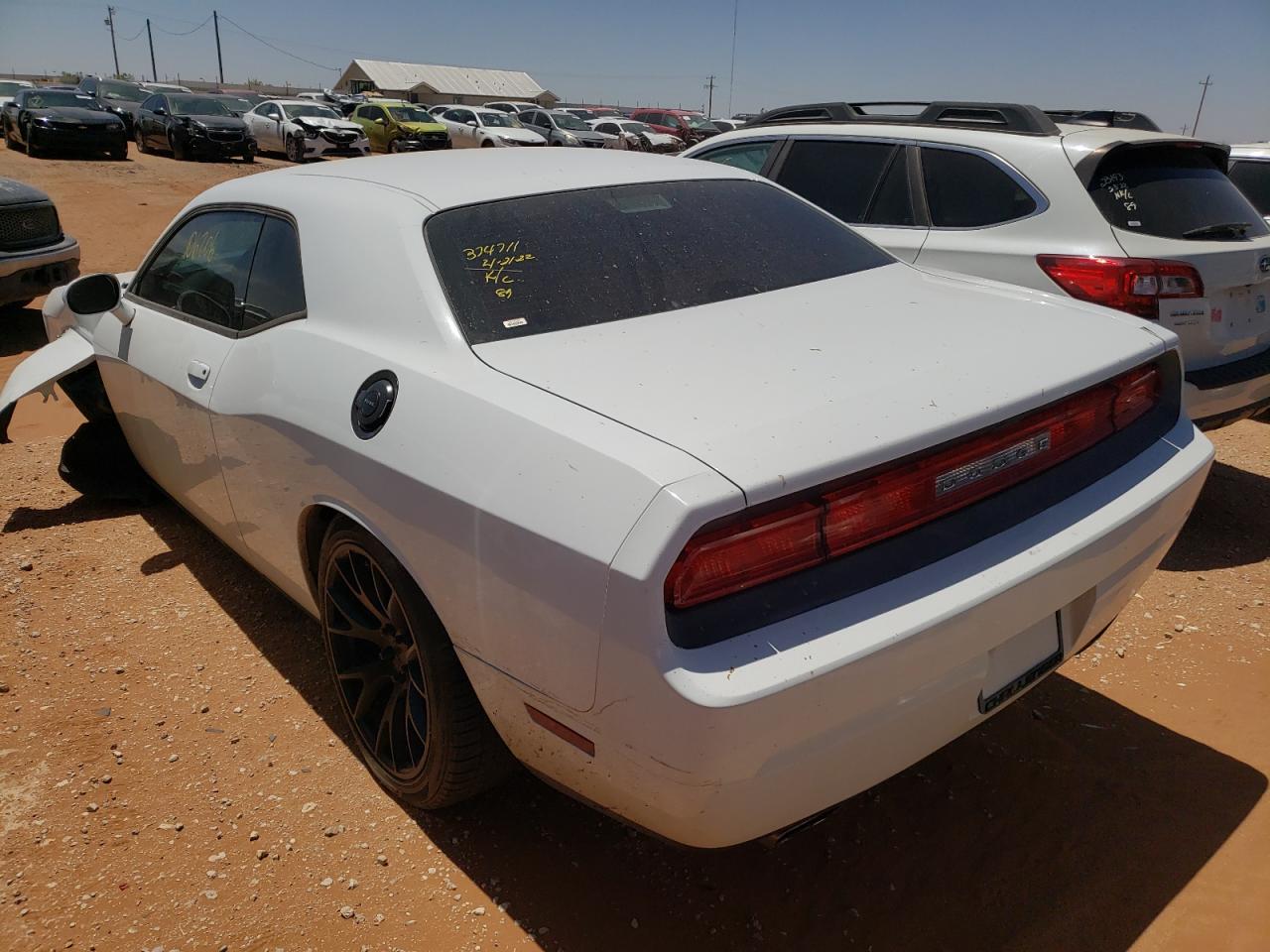 Photo 3 from auction – 2013 DODGE CHALLENGER with VIN 2C3CDYAG5DH693861