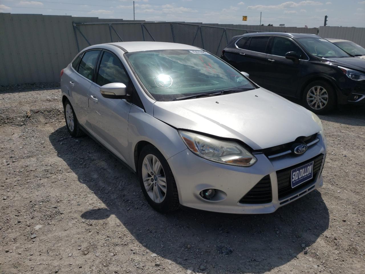 FORD FOCUS SEL 2012 with VIN 1FAHP3H29CL168881 - Photo from auction