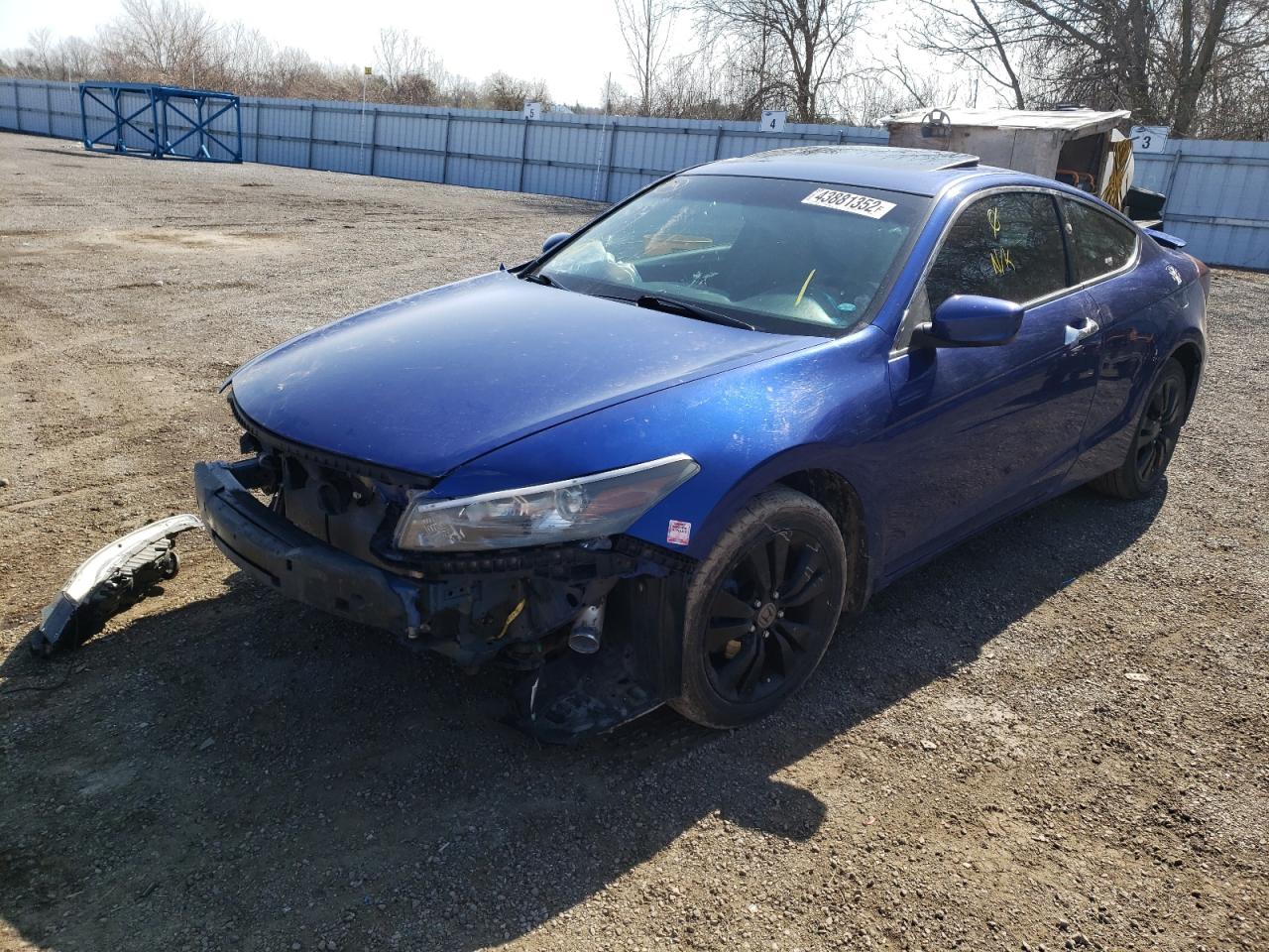 Photo 2 from auction – 2011 HONDA ACCORD EX with VIN 1HGCS1B78BA800924
