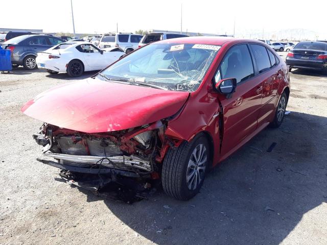 Photo 2 from auction – 2020 TOYOTA COROLLA LE with VIN JTDEBRBE5LJ000572