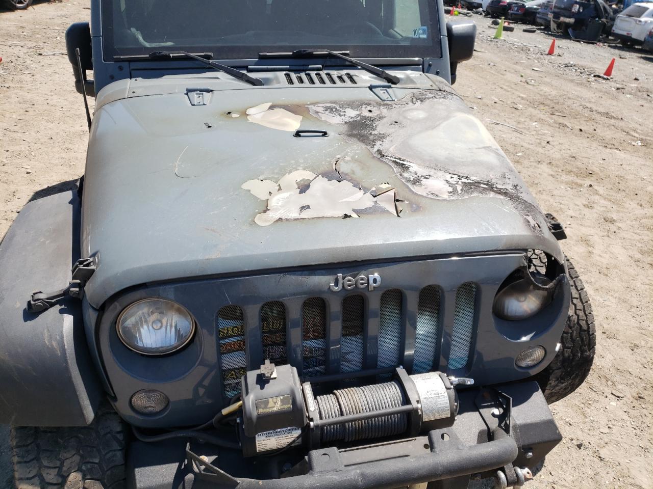 Photo 9 from auction – 2014 JEEP WRANGLER S with VIN 1C4GJWAG7EL104100
