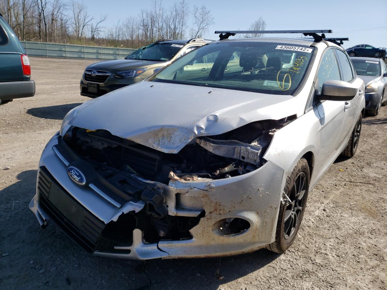 Photo 2 from auction – 2012 FORD FOCUS SE with VIN 1FAHP3F21CL297247
