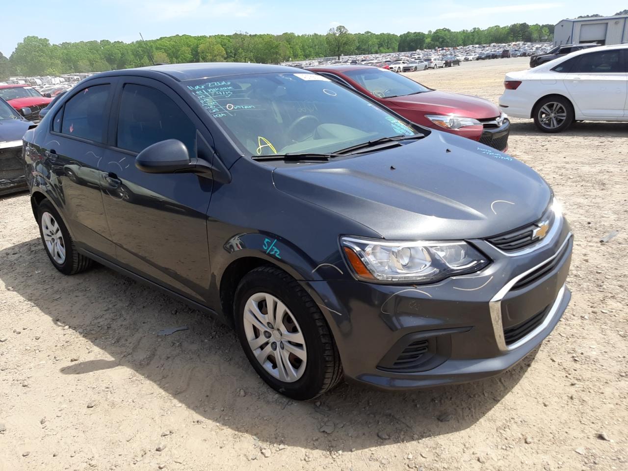 CHEVROLET SONIC LS 2017 with VIN 1G1JB5SH8H4139997 - Photo from auction