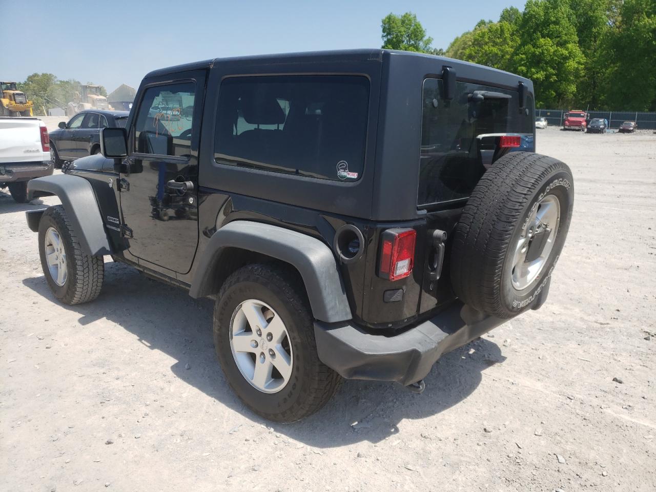 Photo 3 from auction – 2015 JEEP WRANGLER S with VIN 1C4AJWAG2FL636765