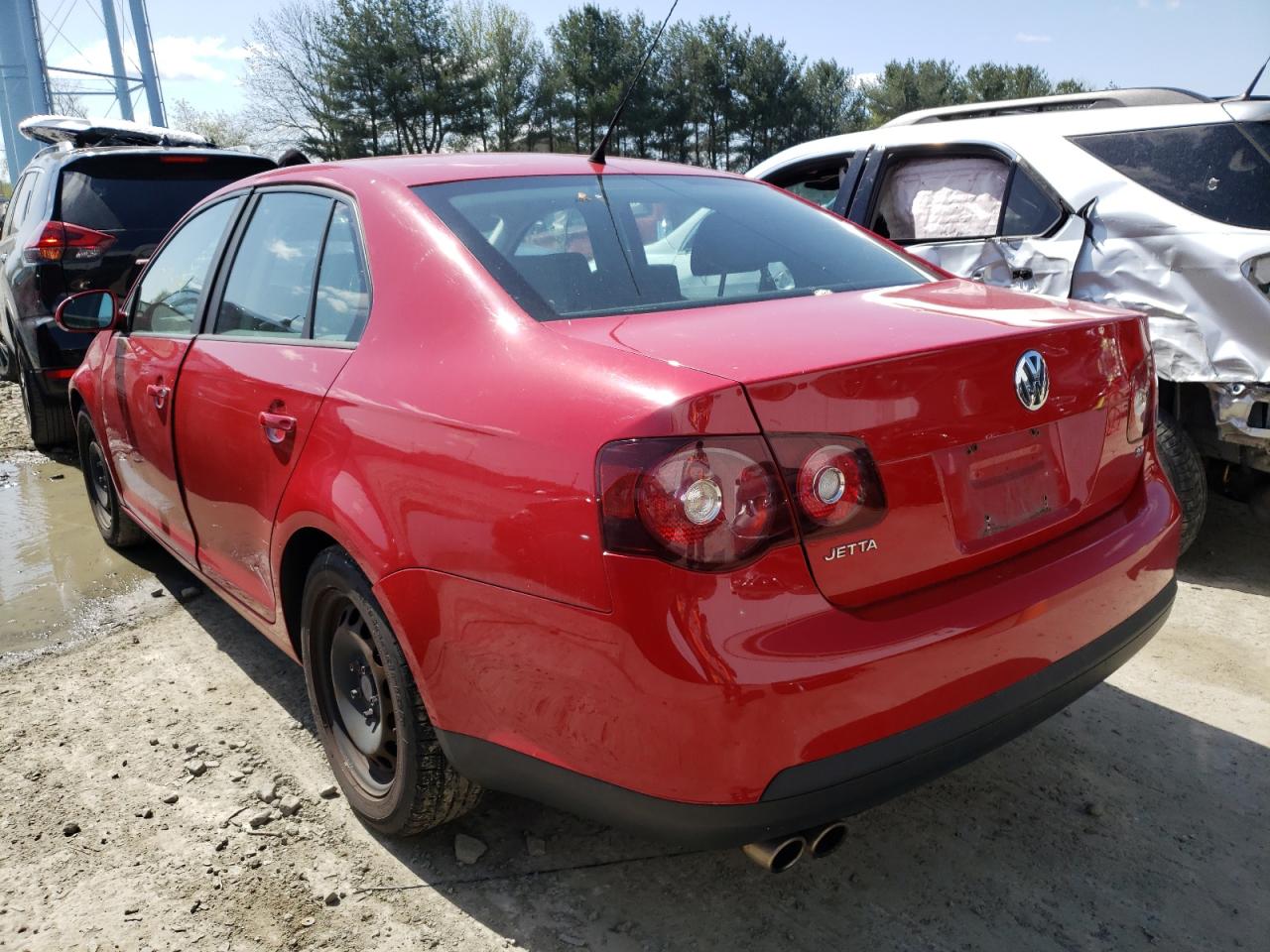 Photo 3 from auction – 2008 VOLKSWAGEN JETTA with VIN 3VWJM71K38M055291