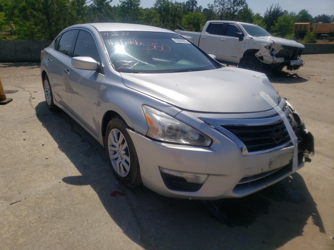 NISSAN ALTIMA 2.5 2013 with VIN 1N4AL3AP8DC255384 - Photo from auction