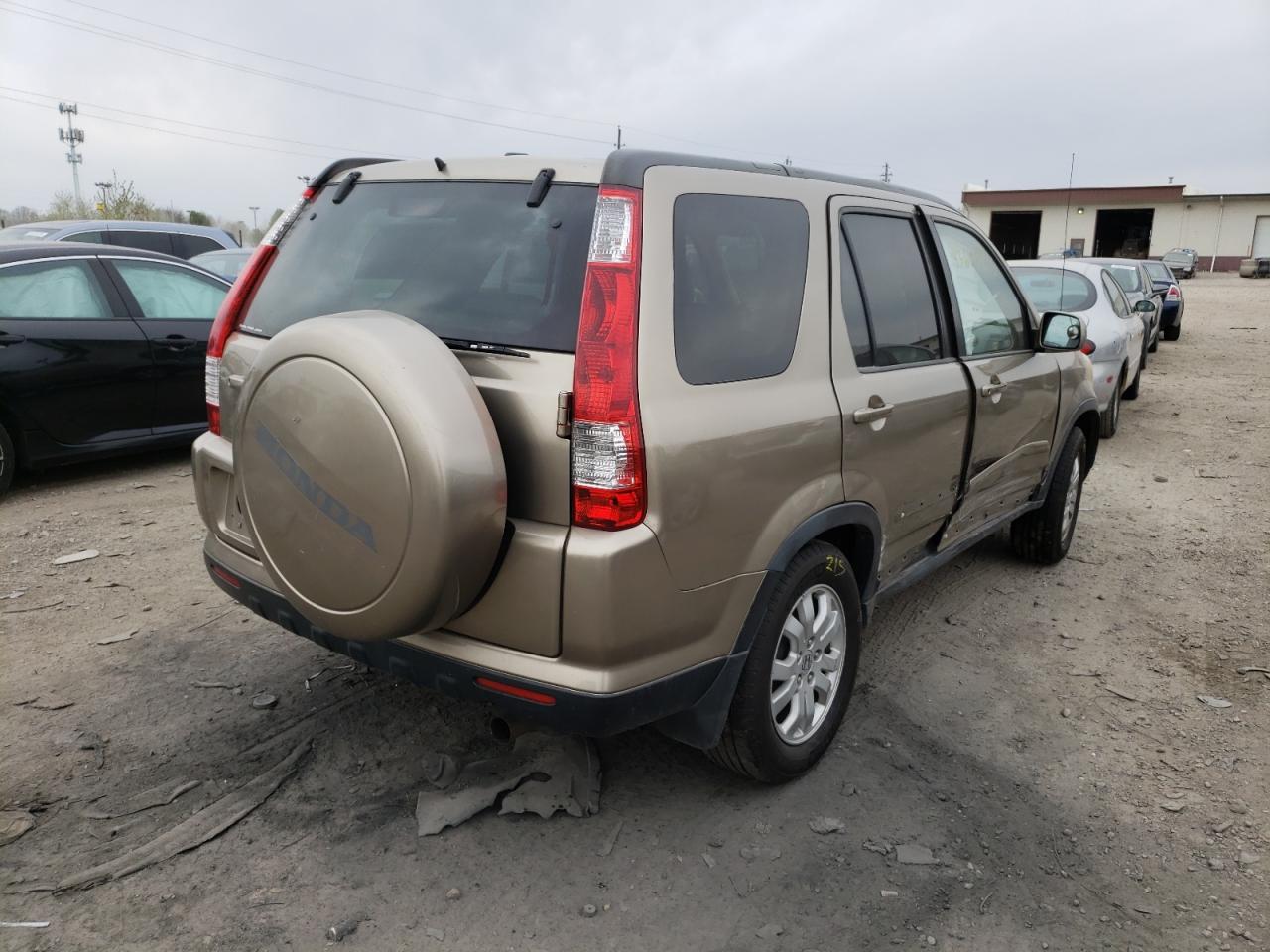 Photo 4 from auction – 2006 HONDA CR-V SE with VIN JHLRD78956C007995
