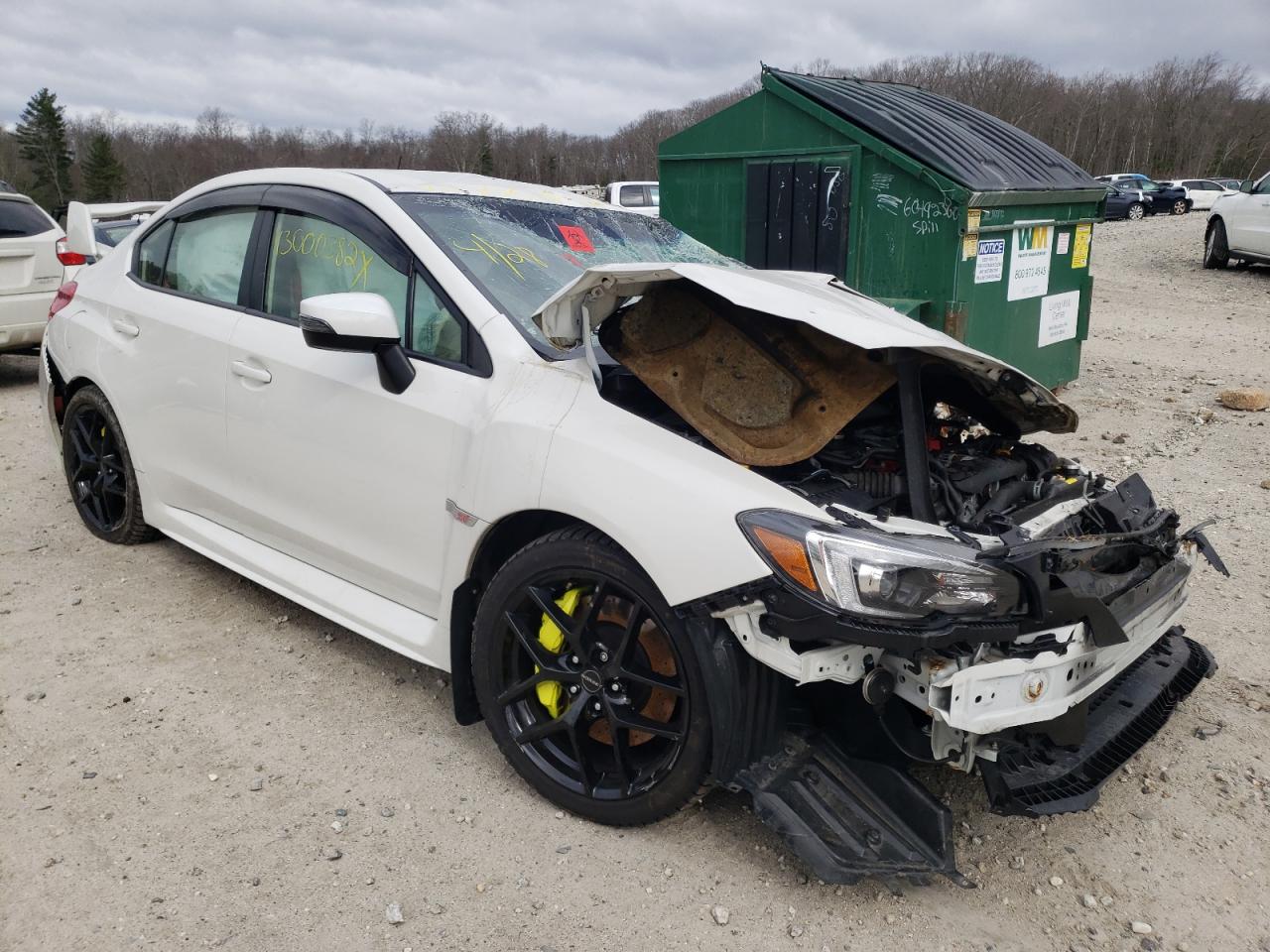 SUBARU WRX STI 2019 with VIN JF1VA2R6XK9804641 - Photo from auction
