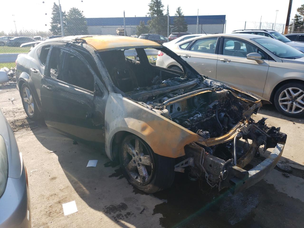 DODGE AVENGER SE 2013 with VIN 1C3CDZAB1DN530769 - Photo from auction