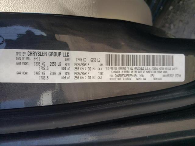Foto 10 de la subasta – 2011 CHRYSLER TOWN & COU con VIN 2A4RR8DG0BR764484
