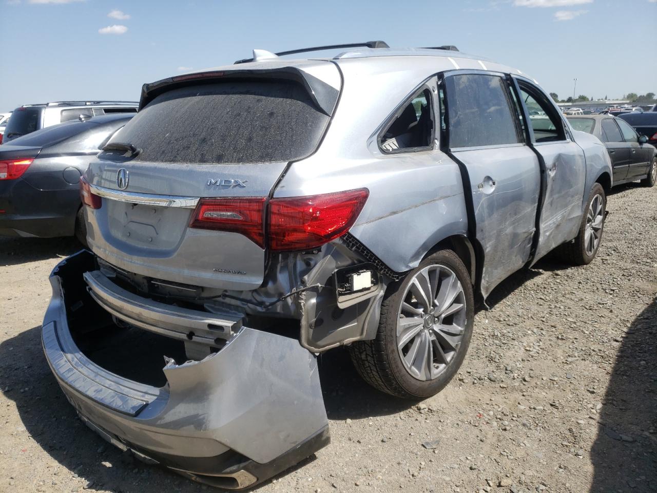 Photo 4 from auction – 2017 ACURA MDX TECHNO with VIN 5J8YD4H51HL007856
