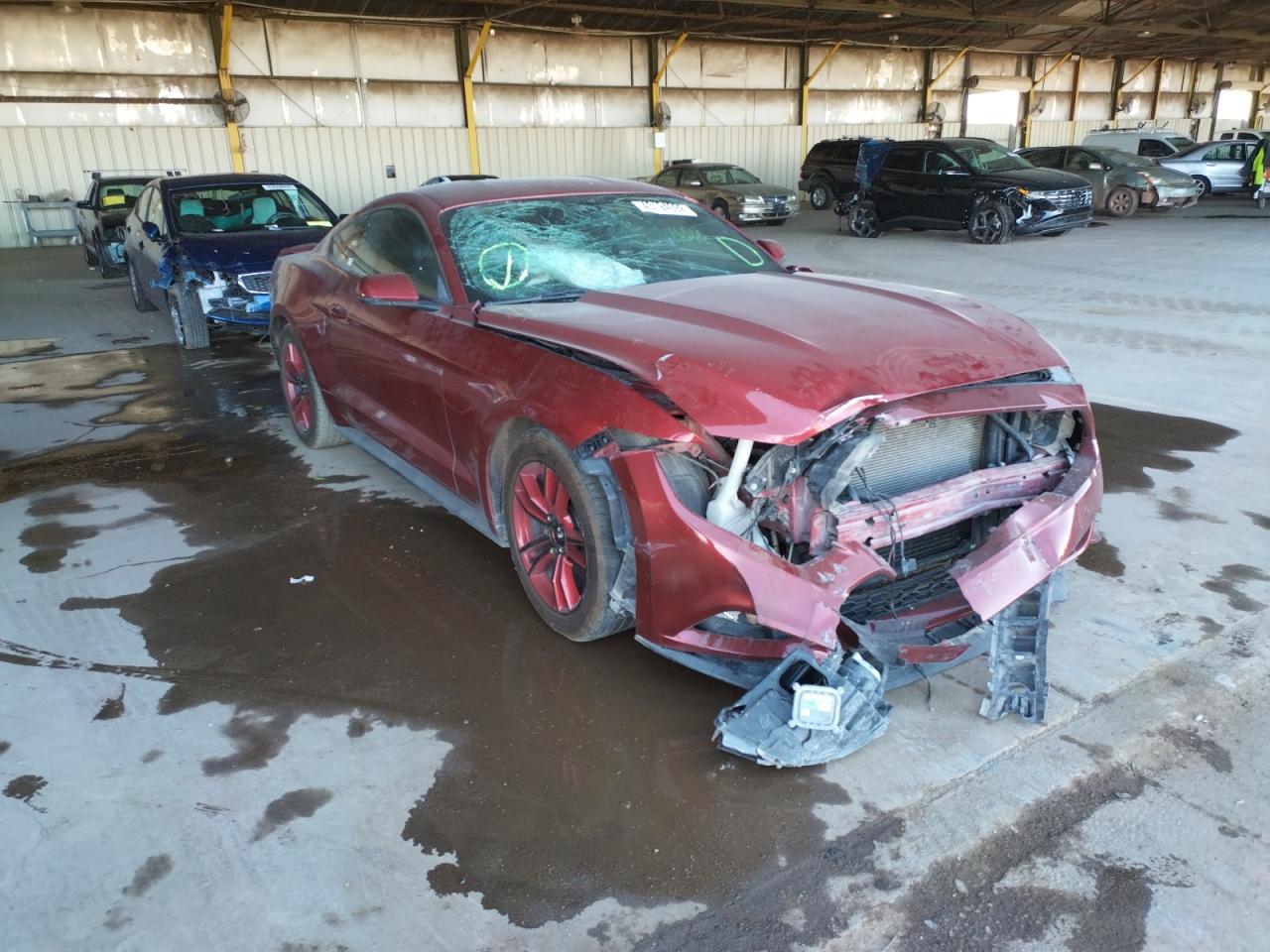 FORD MUSTANG 2015 with VIN 1FA6P8TH8F5323347 - Photo from auction