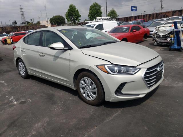 HYUNDAI ELANTRA SE 2018 with VIN 5NPD74LF2JH319876 - Photo from auction