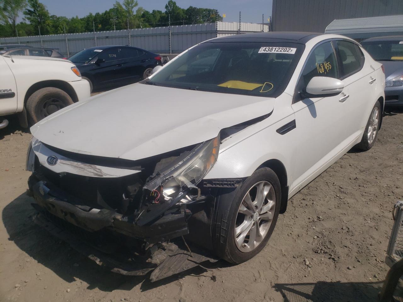 Photo 2 from auction – 2012 KIA OPTIMA EX with VIN 5XXGN4A78CG023080