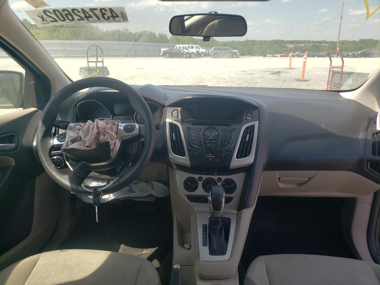 Photo 9 from auction – 2013 FORD FOCUS SE with VIN 1FADP3F29DL161237
